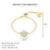 Wholesale S925 Sterling Silver Flower Petals Micropaved Zircon Women's Minimalist Light Luxury Earrings