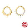 Wholesale S925 Sterling Silver Flowershaped Earring With Environmentally Friendly Plating For Women