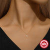 Wholesale S925 Sterling Silver Four Leaf Clover Exquisite Diamond Pearl Necklace Bracelet Suit With Electroplating Unisex Jewelry