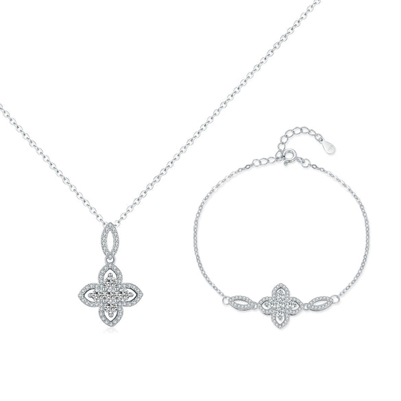 Wholesale S925 Sterling Silver French Retro Flower Bracelet For Women With Electroplating