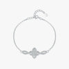 Wholesale S925 Sterling Silver French Retro Flower Bracelet For Women With Electroplating