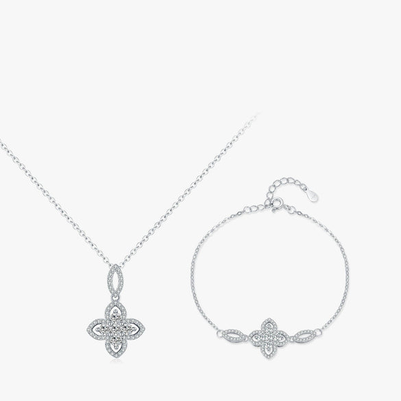 Wholesale S925 Sterling Silver French Retro Flower Bracelet For Women With Electroplating