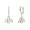 Wholesale S925 Sterling Silver Fun Bee Earrings With Ear Buckle Minimalist And Creative Trendy Ins Style For Women