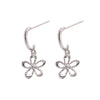 Wholesale S925 Sterling Silver Geometric And Flower Style Earrings For Women