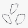Wholesale S925 Sterling Silver Geometric Arrow Inlaid Zircon Ring For Women Light Luxury And Trendy Simple Design