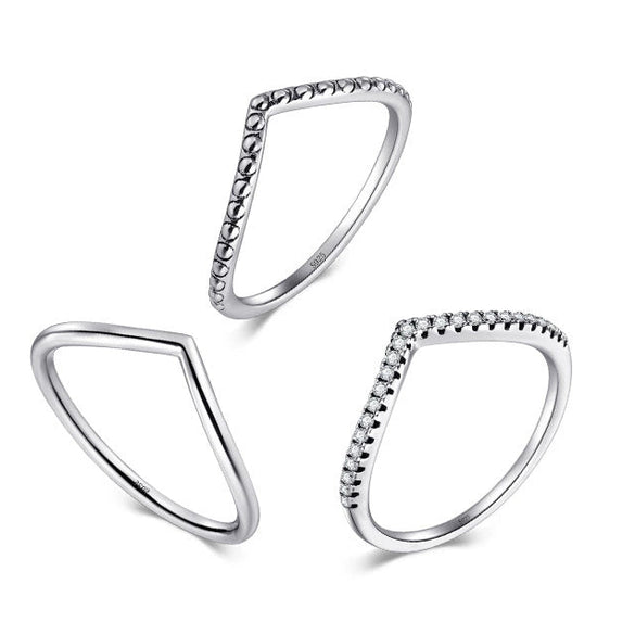 Wholesale S925 Sterling Silver Geometric Arrow Inlaid Zircon Ring For Women Light Luxury And Trendy Simple Design