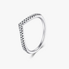Wholesale S925 Sterling Silver Geometric Arrow Inlaid Zircon Ring For Women Light Luxury And Trendy Simple Design