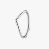 Wholesale S925 Sterling Silver Geometric Arrow Inlaid Zircon Ring For Women Light Luxury And Trendy Simple Design