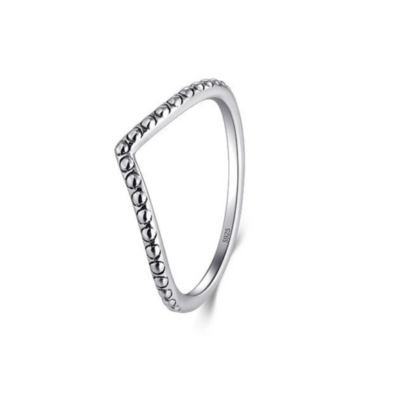 Wholesale S925 Sterling Silver Geometric Arrow Inlaid Zircon Ring For Women Light Luxury And Trendy Simple Design