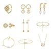 Wholesale S925 Sterling Silver Geometric Baroque Natural Freshwater Pearl Earrings For Women With Electroplating