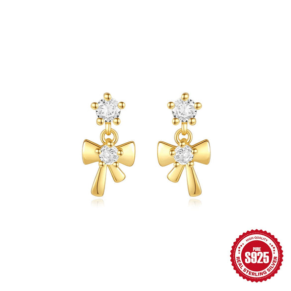 Wholesale S925 Sterling Silver Geometric Baroque Pearl Earrings With Diamondstudded And Electroplating Design