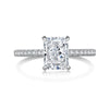 Wholesale S925 Sterling Silver Geometric Butterfly Ring With High Carbon Diamond Electroplated Fashion Jewelry For Women