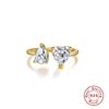 Wholesale S925 Sterling Silver Geometric Cross Ring With Flower Butterfly Design Electroplated Adjustable Opening For Women