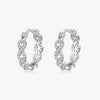 Wholesale S925 Sterling Silver Geometric Design Fashionable High Grade Earrings For Women With Seiko Craftsmanship