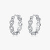 Wholesale S925 Sterling Silver Geometric Design Fashionable High Grade Earrings For Women With Seiko Craftsmanship