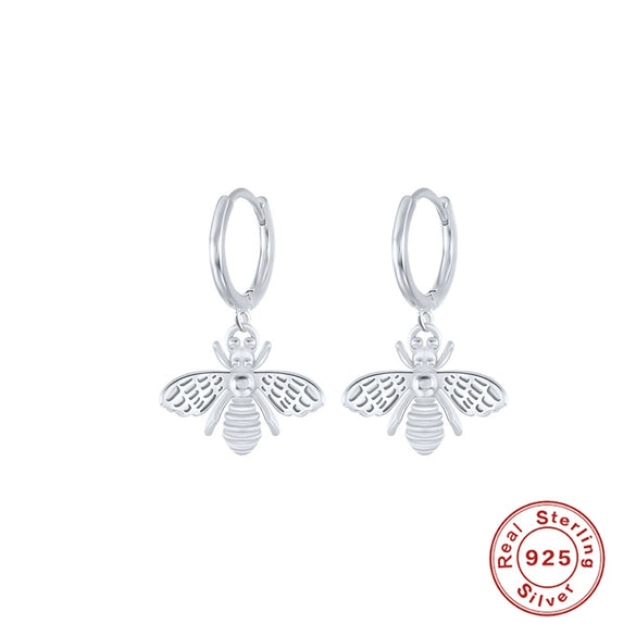 Wholesale S925 Sterling Silver Geometric Devil's Eye Blue Eyes Ear Buckle Earrings Electroplated Ear Jewelry For Women Fashion Retro