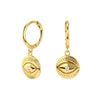 Wholesale S925 Sterling Silver Geometric Devil's Eye Ear Ring With Zirconia Design For Women