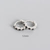 Wholesale S925 Sterling Silver Geometric Diamond Encrusted Stacked Ear Bone Ear Buckle Earrings With Electroplating For Trendy Women