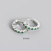 Wholesale S925 Sterling Silver Geometric Diamond Encrusted Stacked Ear Bone Ear Buckle Earrings With Electroplating For Trendy Women