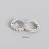 Wholesale S925 Sterling Silver Geometric Diamond Encrusted Stacked Ear Bone Ear Buckle Earrings With Electroplating For Trendy Women