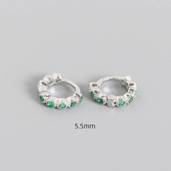 Wholesale S925 Sterling Silver Geometric Diamond Encrusted Stacked Ear Bone Ear Buckle Earrings With Electroplating For Trendy Women