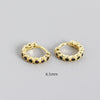 Wholesale S925 Sterling Silver Geometric Diamond Encrusted Stacked Ear Bone Ear Buckle Earrings With Electroplating For Trendy Women