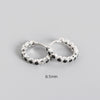 Wholesale S925 Sterling Silver Geometric Diamond Encrusted Stacked Ear Bone Ear Buckle Earrings With Electroplating For Trendy Women