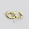 Wholesale S925 Sterling Silver Geometric Diamond Encrusted Stacked Ear Bone Ear Buckle Earrings With Electroplating For Trendy Women