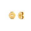 Wholesale S925 Sterling Silver Geometric Ear Plugs With Butterfly Design And Electroplating Process For Women