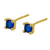 Wholesale S925 Sterling Silver Geometric Earhole Bone Nail Earrings With December Birthstone Electroplated For Men And Women