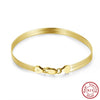 Wholesale S925 Sterling Silver Geometric Flat Snake Bone Personality Bracelet