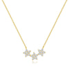 Wholesale S925 Sterling Silver Geometric Flower Pendant O Chain Clavicle Necklace For Women With Electroplating