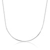 Wholesale S925 Sterling Silver Geometric Fourleaf Clover Pendant Necklace With Plain Chain For Women Electroplated