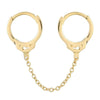 Wholesale S925 Sterling Silver Geometric Handcuffs Chain Earring With Seiko Treatment Fashion Simple Exquisite Personality Trendy