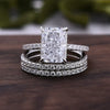 Wholesale S925 Sterling Silver Geometric Ice Flower Cut Zircon Set Ring For Women