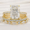 Wholesale S925 Sterling Silver Geometric Ice Flower Cut Zircon Set Ring For Women