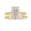 Wholesale S925 Sterling Silver Geometric Ice Flower Cut Zircon Set Ring For Women