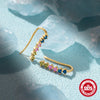 Wholesale S925 Sterling Silver Geometric Inlaid Zircon Backmounted Ear Studs Ear Bone Clip Light Luxury Trendy Unisex