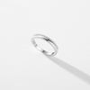 Wholesale S925 Sterling Silver Geometric Microinlaid Ring Light Luxury Style For Women