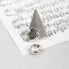 Wholesale S925 Sterling Silver Geometric Minimalist Electroplated Women's Earrings