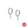 Wholesale S925 Sterling Silver Geometric Pattern Electroplated Women's Earrings