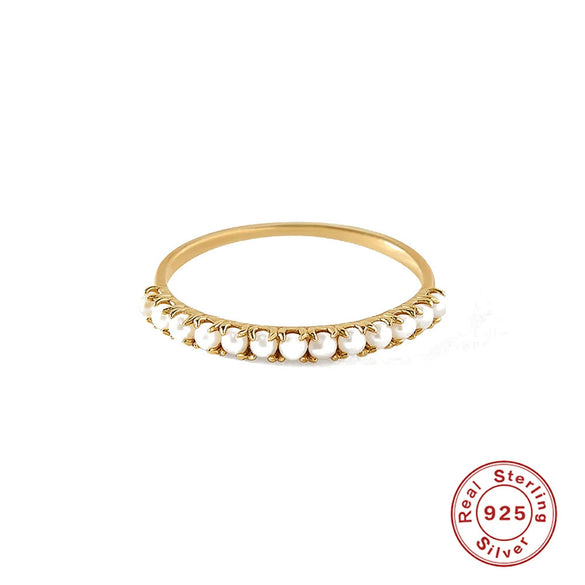 Wholesale S925 Sterling Silver Geometric Retro Simple Electroplated Women's Ring