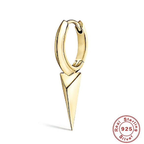 Wholesale S925 Sterling Silver Geometric Shell Pearl Malachite Dagger Earrings With Electroplating For Women