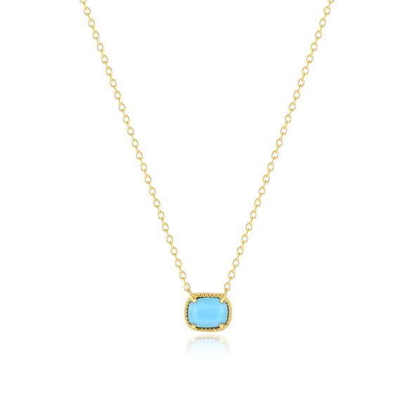 Wholesale S925 Sterling Silver Geometric Square O Chain Necklace With Electroplating For Women
