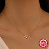 Wholesale S925 Sterling Silver Geometric Stacked Collarbone Necklace With Electroplating O Chain For Women