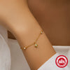 Wholesale S925 Sterling Silver Geometric Star Diamond Opal Stacked Bracelet For Women With Zirconia Design