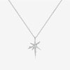 Wholesale S925 Sterling Silver Geometric Star Necklace For Women Light Luxury Design Electroplated