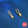 Wholesale S925 Sterling Silver Geometric Star Pendant Earrings With Electroplating For Women Simple Cold Style