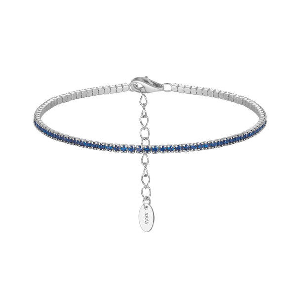 Wholesale S925 Sterling Silver Geometric Style Electroplated Women's Bracelet