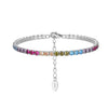 Wholesale S925 Sterling Silver Geometric Style Electroplated Women's Bracelet